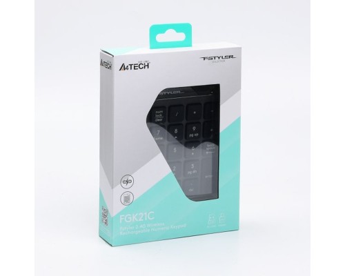 Клавіатура A4Tech FGK21C Wireless Grey (4711421993982)