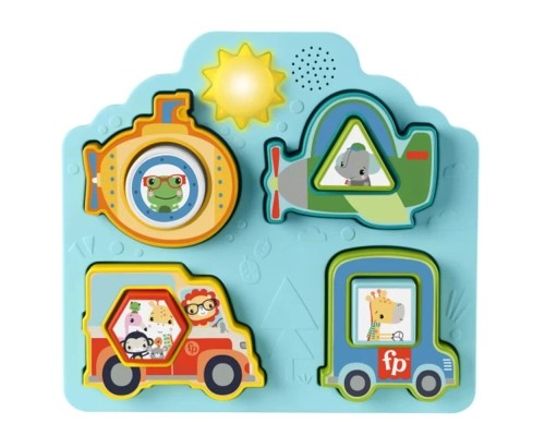 Розвиваюча іграшка Fisher-Price Музичний пазл 2-в-1 Веселі пригоди (HRP31) Розвиваюча іграшка Fisher-Price Музичний пазл 2-в-1 Веселі пригоди (HRP31)