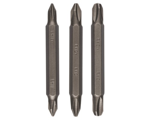 Набір біт Bosch двосторонні PH/PH 1/2/3, 60мм, 3шт (2.609.255.961)