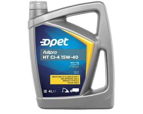 Моторна олива OPET FullPro HT CI-4 15W-40, 4л (601215384)