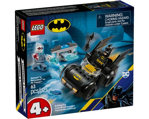 Конструктор LEGO Super Heroes Бетмен і Бетмобіль проти містера Фріза (76301)