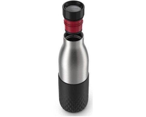 Термос Tefal Bludrop soft touch, 500мл, нержавіюча сталь, графітовий (N3110510)