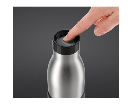 Термос Tefal Bludrop soft touch, 500мл, нержавіюча сталь, графітовий (N3110510)