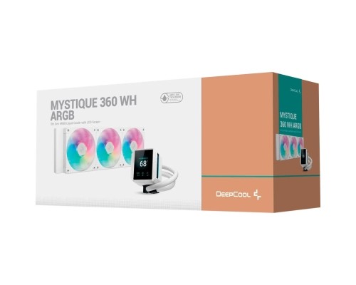 Система рідинного охолодження Deepcool Mystique 360 ARGB White (R-LX360-WHDSNMCP-G-1)