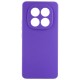 Чохол до мобільного телефона Dengos Kit Xiaomi Redmi Note 14 Pro case Carbon + glass (Purple) (DG-KM-130)