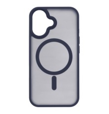 Чохол до мобільного телефона 2E iPhone 16 Soft Touch MagSafe Cover dark blue (2E-IPH-16-OCLS-DL)