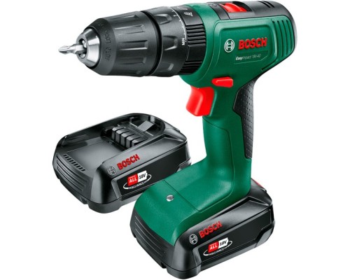 Шуруповерт Bosch EasyImpact 18V-40 18В 2х1.5Агод 2038Нм 0-4300-1650обхв кейс ЗП 1.4кг (0.603.9D8.102)