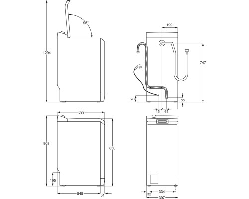 Пральна машина Electrolux EW8T3372U