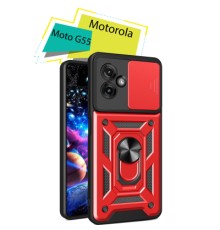 Чохол до мобільного телефона BeCover Military Motorola Moto G55 Red (713059)