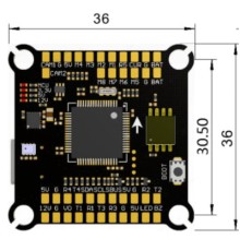 Політний стек Hobbyporter F405 + 55A ESC (F405BLS55A)