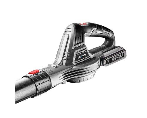 Повітродувка Graphite 18V Energy+, 190км/год, 1.2кг (без АКБ та ЗП) (58G031)