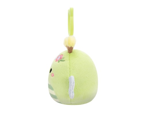 Брелок Squishmallows на кліпсі – Бджілка Сібіл 9 см (SQCP00460)