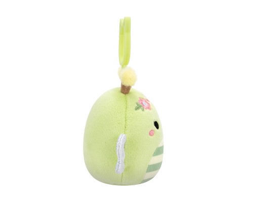 Брелок Squishmallows на кліпсі – Бджілка Сібіл 9 см (SQCP00460)