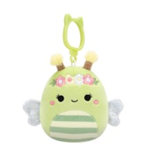 Брелок Squishmallows на кліпсі – Бджілка Сібіл 9 см (SQCP00460)