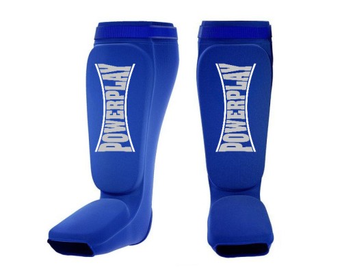 Захист гомілки і стопи PowerPlay 3054 Classic Shin Сині XL (PP_3054_XL_Blue)