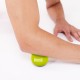 Масажний м'яч PowerPlay PP-4354 Silicone Lacrosse Ball (6.3см) Зелений (PP-4354_Green)