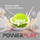 Масажний м'яч PowerPlay PP-4354 Silicone Lacrosse Ball (6.3см) Зелений (PP-4354_Green)