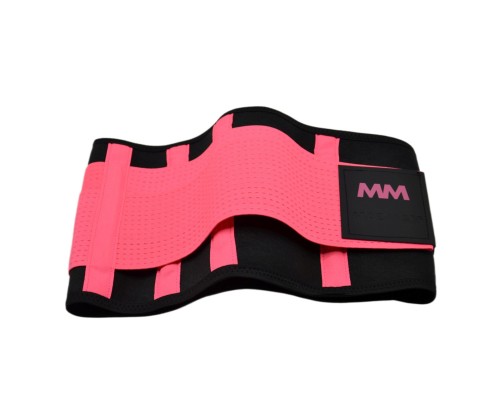 Пояс компресійний MadMax MFA-277 Slimming belt Black/neon pink L (MFA-277-PNK_L)