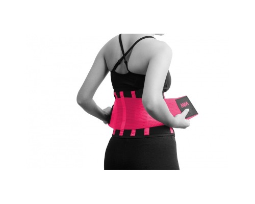 Пояс компресійний MadMax MFA-277 Slimming belt Black/neon pink L (MFA-277-PNK_L)