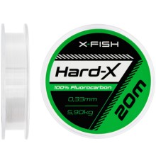 Флюорокарбон X-Fish Hard-X 20m (clear) 0.33mm 5.90kg (1917.03.86)