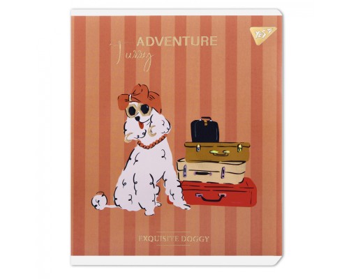 Зошит Yes Exquisite doggy А5 24 аркушів клітинка (767536)