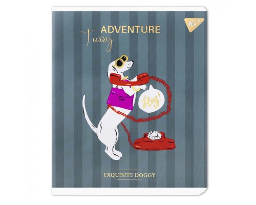 Зошит Yes Exquisite doggy А5 24 аркушів клітинка (767536)