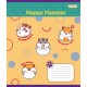 Зошит 1 вересня Happy Puppy А5 12 аркушів лінія (766944)