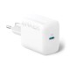 Зарядний пристрій Anker PowerPort 20W USB-C + cable USB-C White (B2347G21)