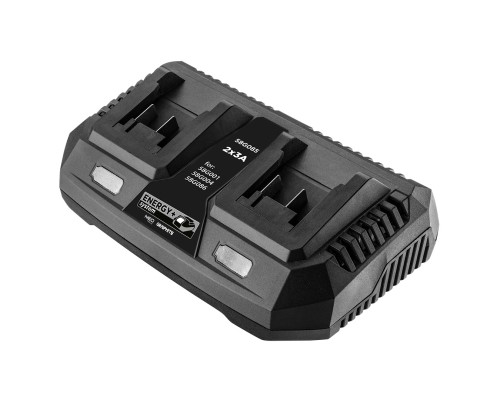 Зарядний пристрій для акумуляторів інструменту Graphite Energy+ 18V, 3А,0.74кг (58G085)