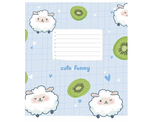 Зошит Школярик 12 аркушів лінія (012-3549L)