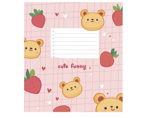 Зошит Школярик 12 аркушів лінія (012-3549L)