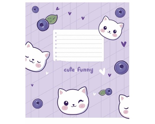 Зошит Школярик 12 аркушів лінія (012-3549L)