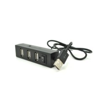 Концентратор Voltronic USB 3.0 to 4xUSB black (YT-HUB4-B)