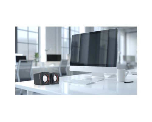 Акустична система REAL-EL S-13 USB Black (EL121100021)