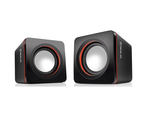 Акустична система REAL-EL S-13 USB Black (EL121100021)