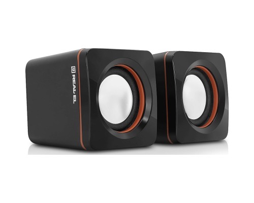 Акустична система REAL-EL S-13 USB Black (EL121100021)