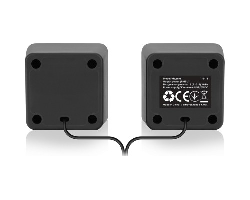 Акустична система REAL-EL S-13 USB Black (EL121100021)