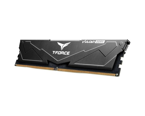 Модуль пам'яті для комп'ютера DDR5 32GB (2x16GB) 6000 MHz T-Force Vulcan Black Team (FLBD532G6000HC38JDC01)