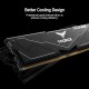Модуль пам'яті для комп'ютера DDR5 32GB (2x16GB) 6000 MHz T-Force Vulcan Black Team (FLBD532G6000HC38JDC01)
