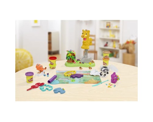 Набір для творчості Hasbro Play-Doh Лев та друзі (F7221)