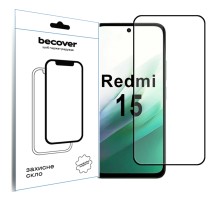 Скло захисне BeCover Xiaomi Redmi 15 Black (713905)