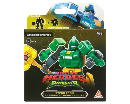 Конструктор Dinoster Робот - Стего Трон (EU580881A-4)