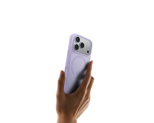 Чохол до мобільного телефона Belkin Magnetic Protective Grip iPhone 17 Pro Lavender (MSA035HQLV)