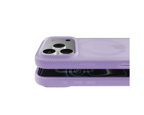 Чохол до мобільного телефона Belkin Magnetic Protective Grip iPhone 17 Pro Lavender (MSA035HQLV)