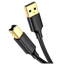 Кабель для принтера USB 2.0 AM/BM 2.0m black Ugreen (20847)