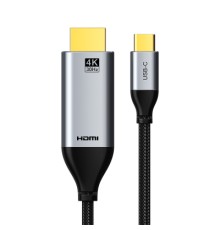 Кабель мультимедійний USB-C to HDMI M 3.0m V1.4 4K30Hz Cabletime (CA915378)