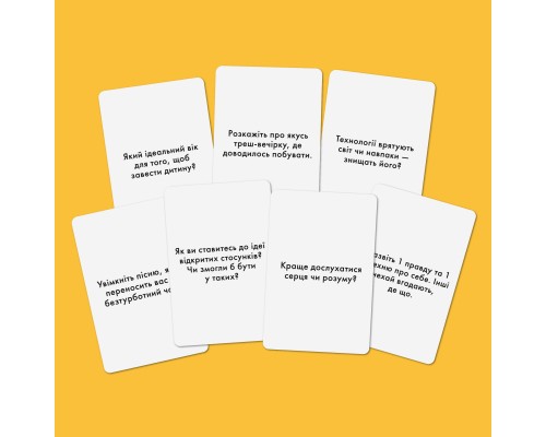 Настільна гра Orner Розмовна гра Розкажи мені все! Party edition (укр.) (2249)