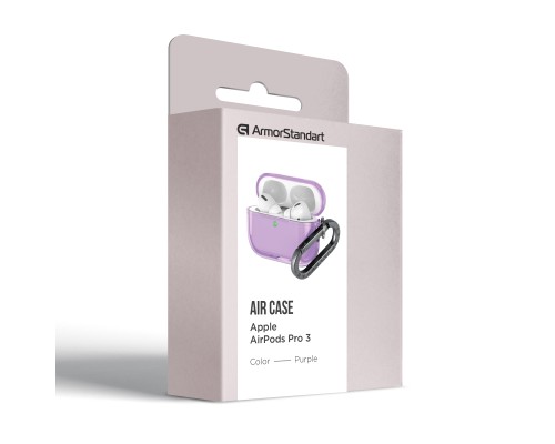 Чохол для навушників Armorstandart Air для Apple Airpods Pro 3 Purple (ARM88269) (ARM88269)