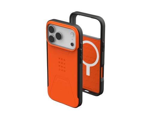 Чохол до мобільного телефона UAG Civilian MagSafe iPhone 17 Pro Max Orange (114546119797)