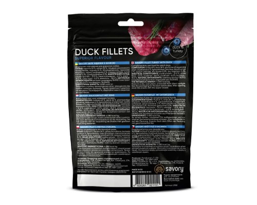 Ласощі для собак Savory Fillet Turkey With Duck 100 г (4820261921151)